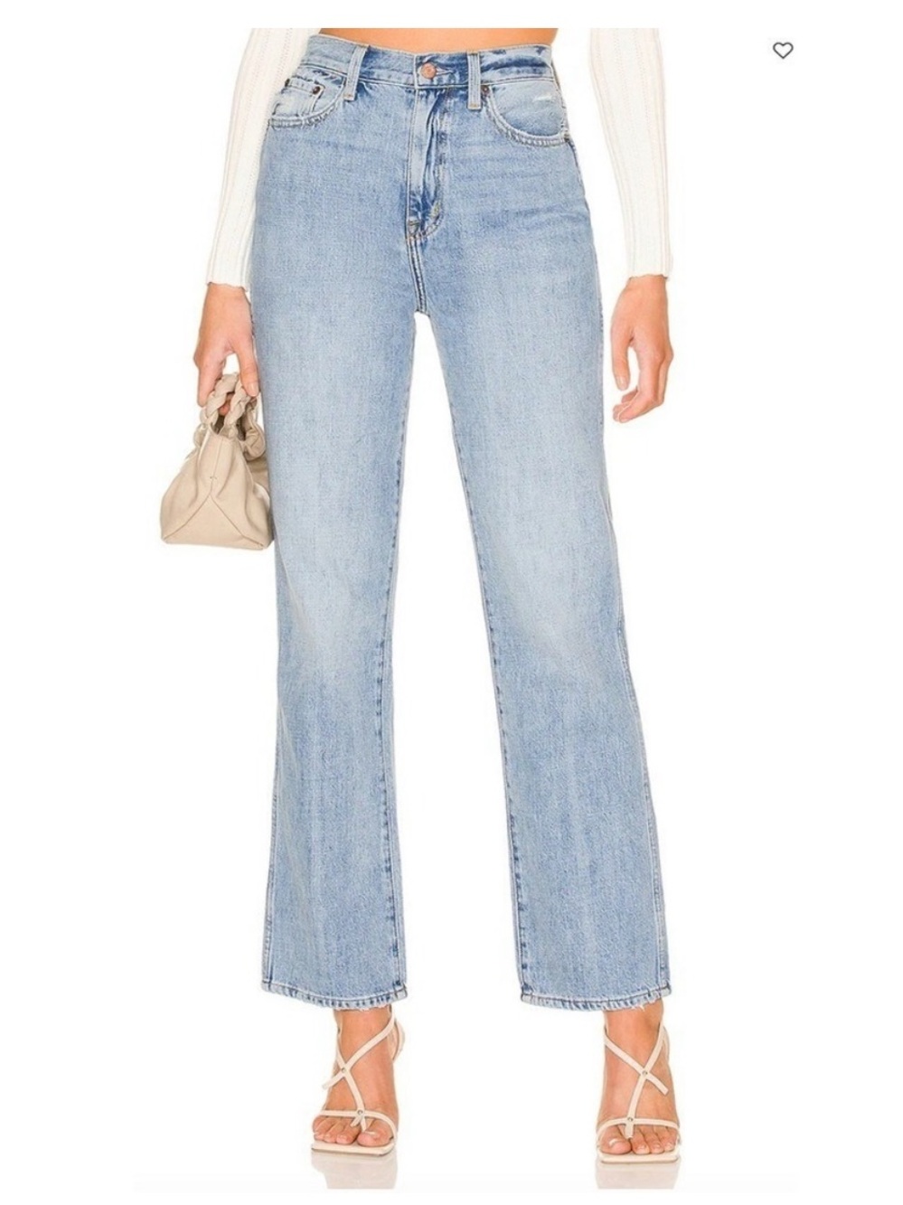 Pistola Super High Rise Straight Leg Jeans in April Showers